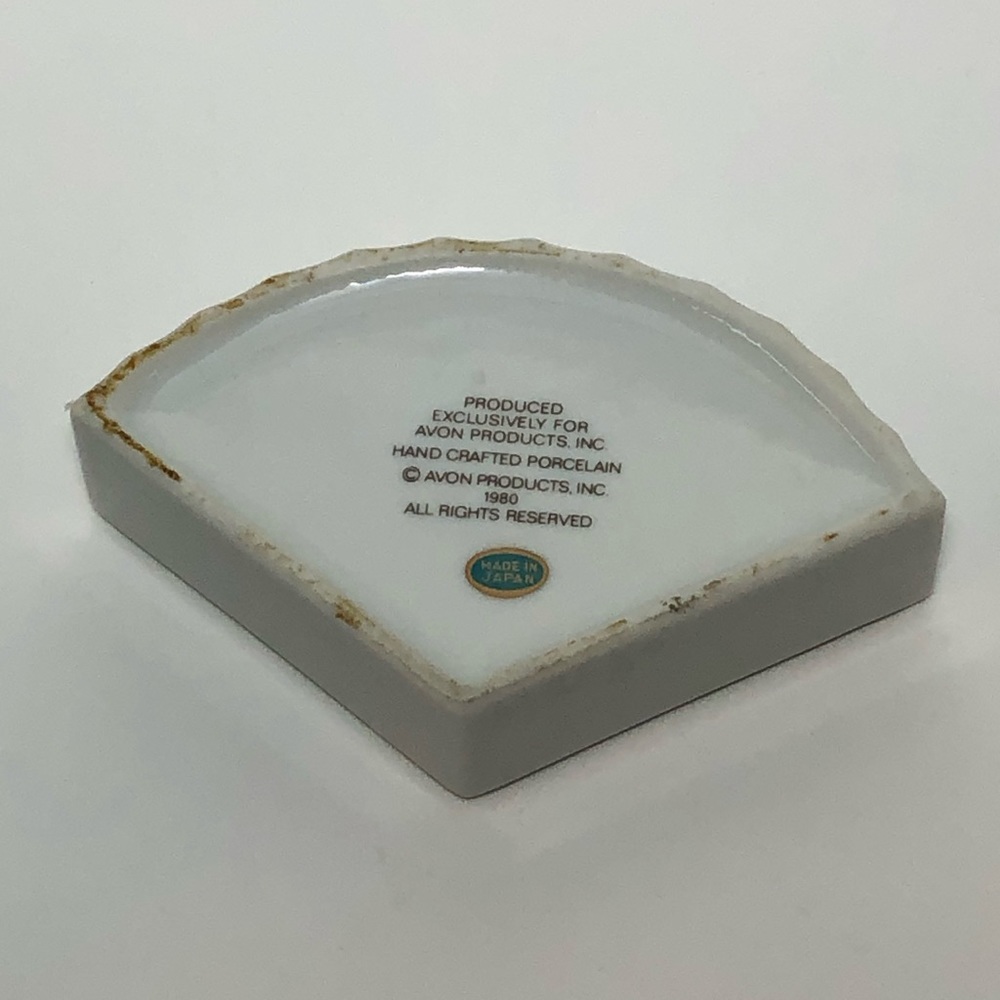 Avon Japanese Fan Jewelry Plate. - Picture 2 of 4
